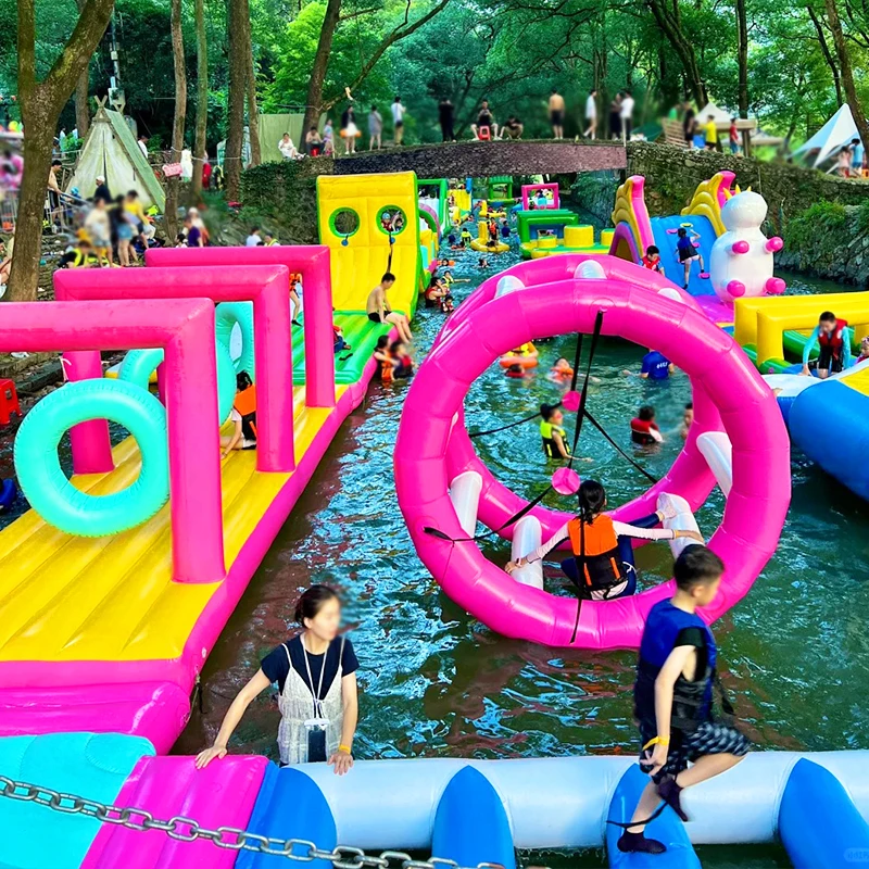 

Надувной большой водный вызов Досуг Water Challenge Play Производитель надувного оборудования для водного вызова