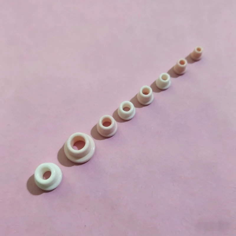 99 Alumina Ceramic Thread Eye, Wear-Resistant Polished Porcelain Guide Textile Spinning