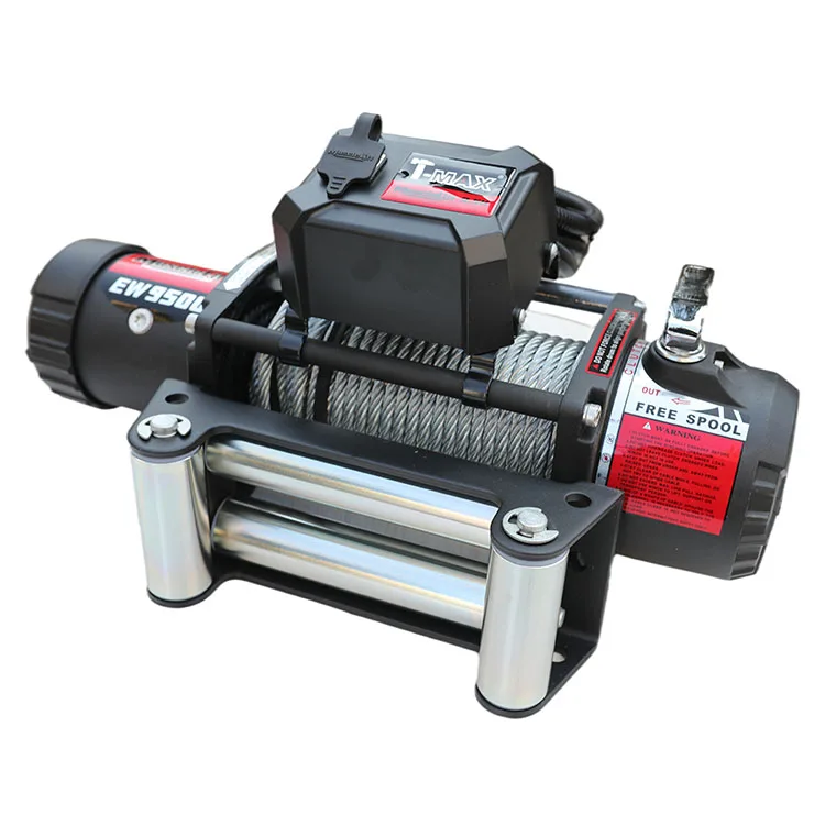 

T-max Musclelift Electrical Cable Pulling Off Road Winch 12V 9500 Lbs Winch
