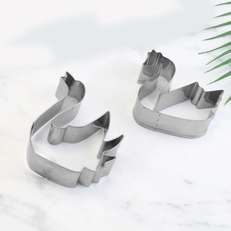 Dụng cụ tạo hình bánh quy bằng thép không gỉ Dụng cụ cắt bánh quy Bánh ngọt Dụng cụ làm bánh Dropship