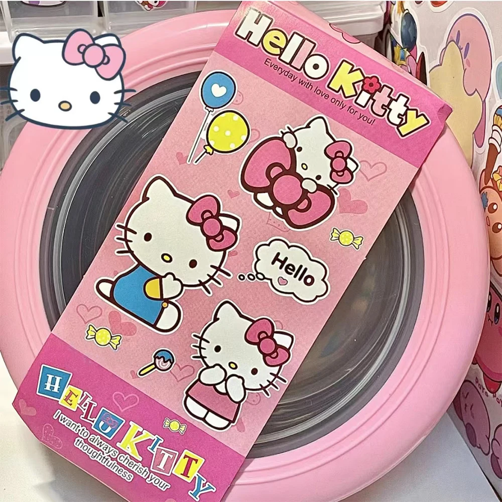 Sanrio Hello Kitty Stainless Steel Ramen Bowl With Lid Cute Large Instant Noodles Fruit Salad Rice Soup Bowl Kitchen Tableware view 2