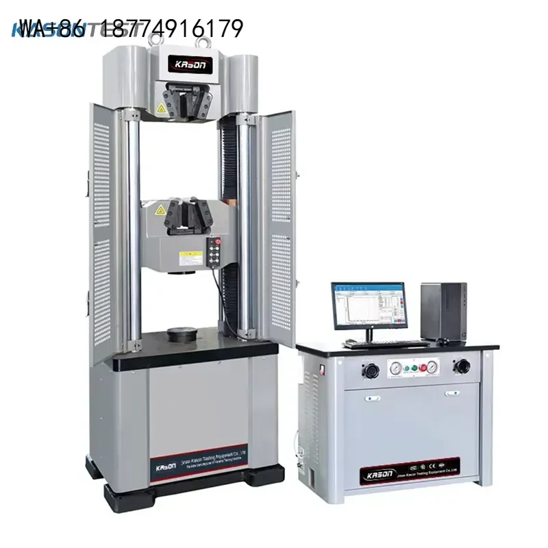 wmwmnu 1000kn Computer Control Hydraulic Steel Wire Sheet Round bar Tensile Testing