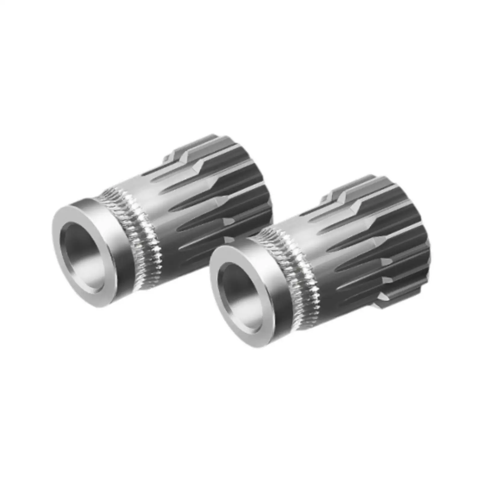 2Pcs 3D Printer Extruder Gear Industrial Easy Installation Direct Replaces Maintenance Spare Part Sturdy Drive Extruder Gears