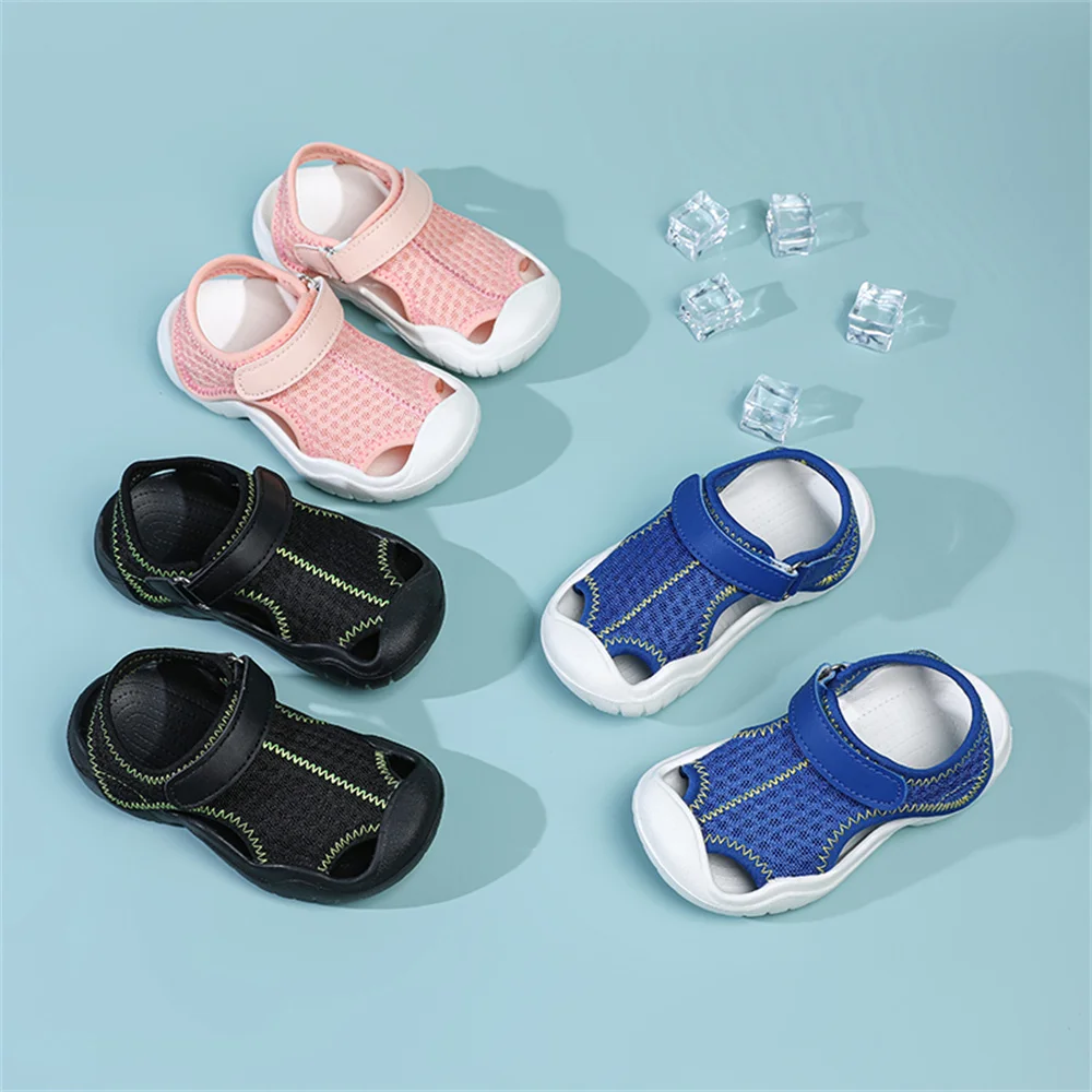 Arkkg Sandalias Kid Sandaal Zomer Nieuwe Botsingsbestendige Jongen Sandaal Zachte Zool Meisje Sandalen Antislip Casual Schoen Baby Slippers