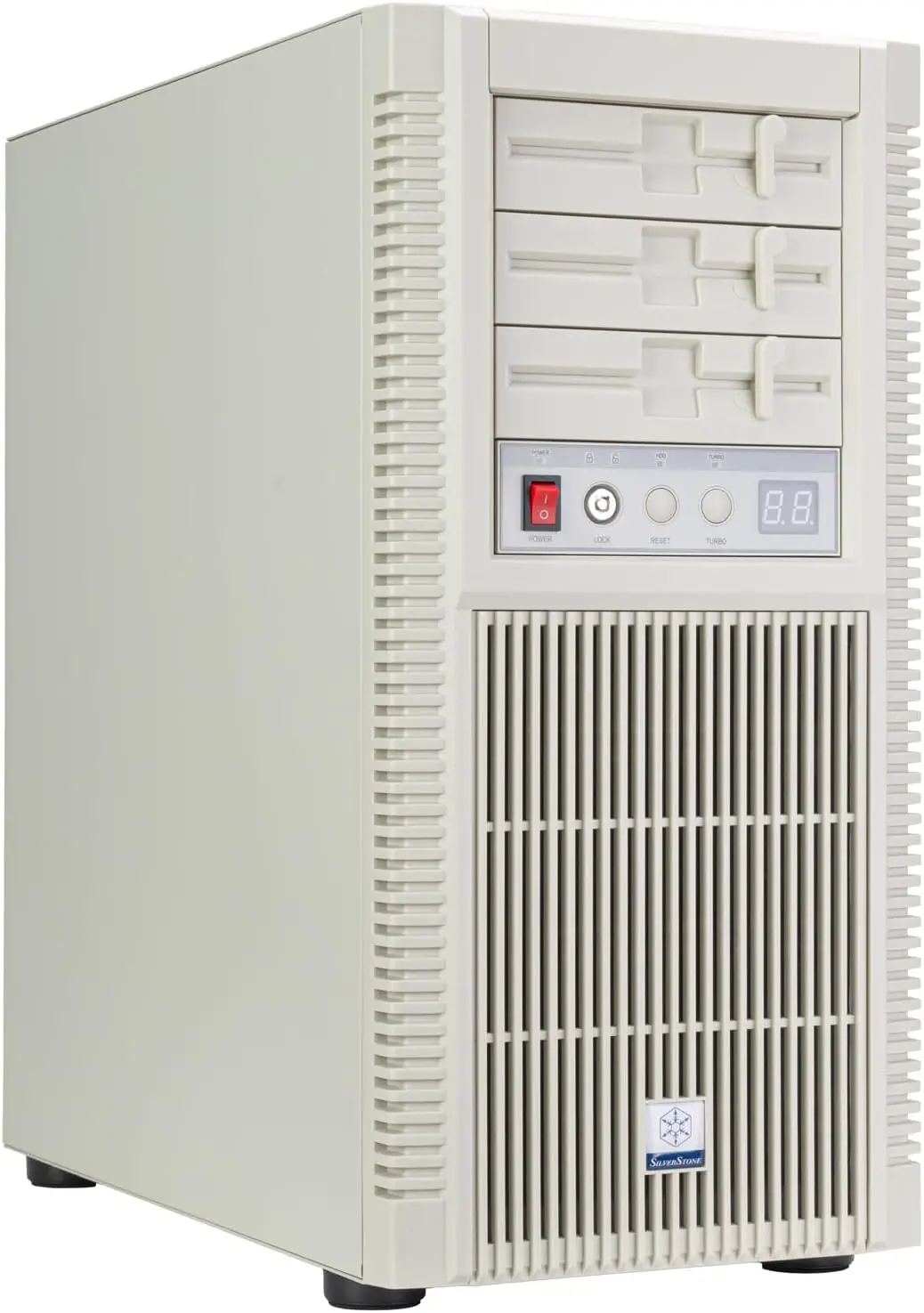 

Retro-Inspired Tower Chassis with High-Performance Cooling and Expansion Support, SST-FLP02W