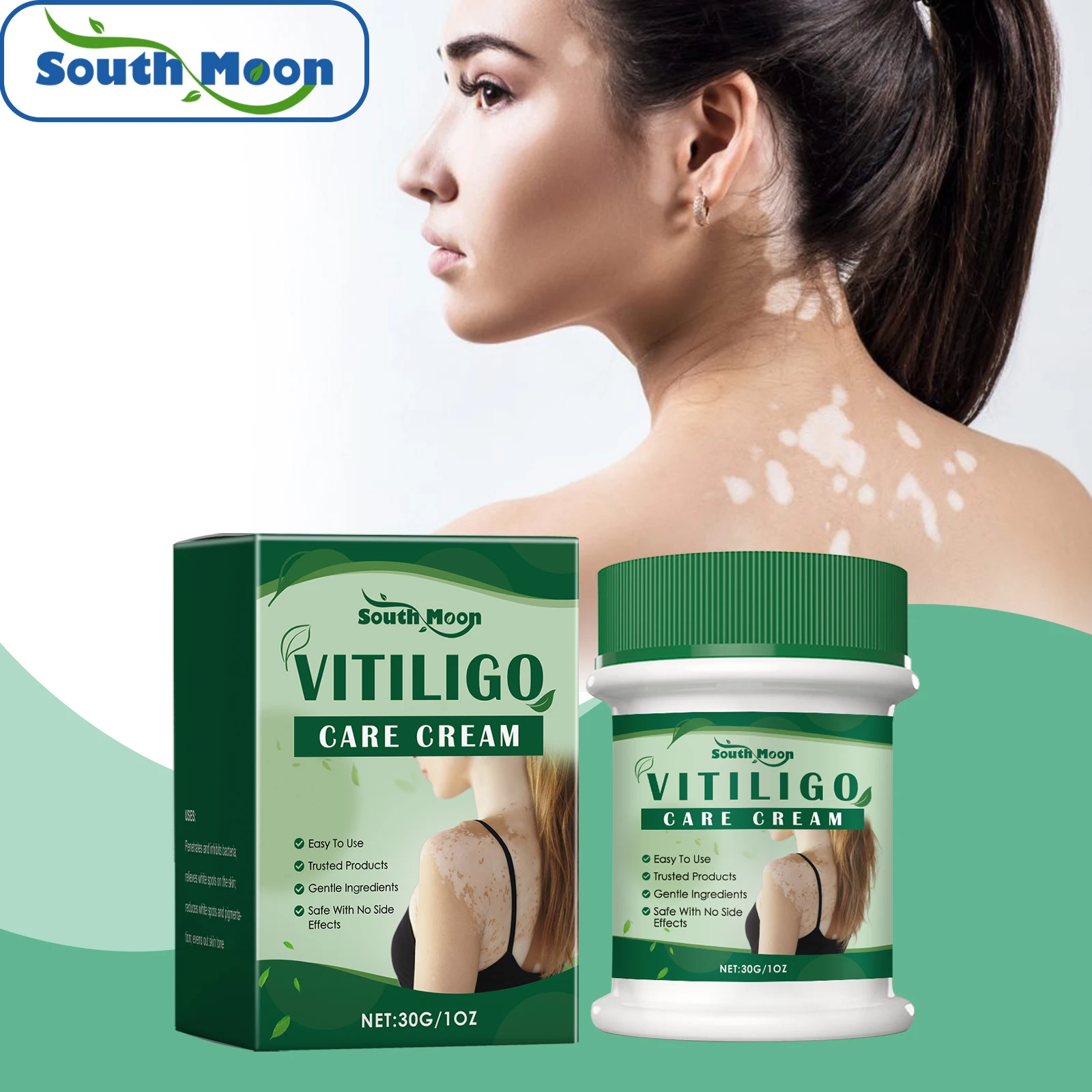 White Spots Removal Cream Repair Skin Vitiligo Enhance Melanin Even Skin Tone Prevent Spread Leukoplakia Treatment Ointment