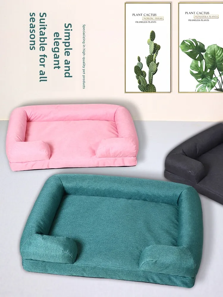 

Detachable Dog House for Medium Size Dogs All Seasons Universal Waable Pet Bed Small Dogs Teddy Cuion Wel Corgi Dog Bed