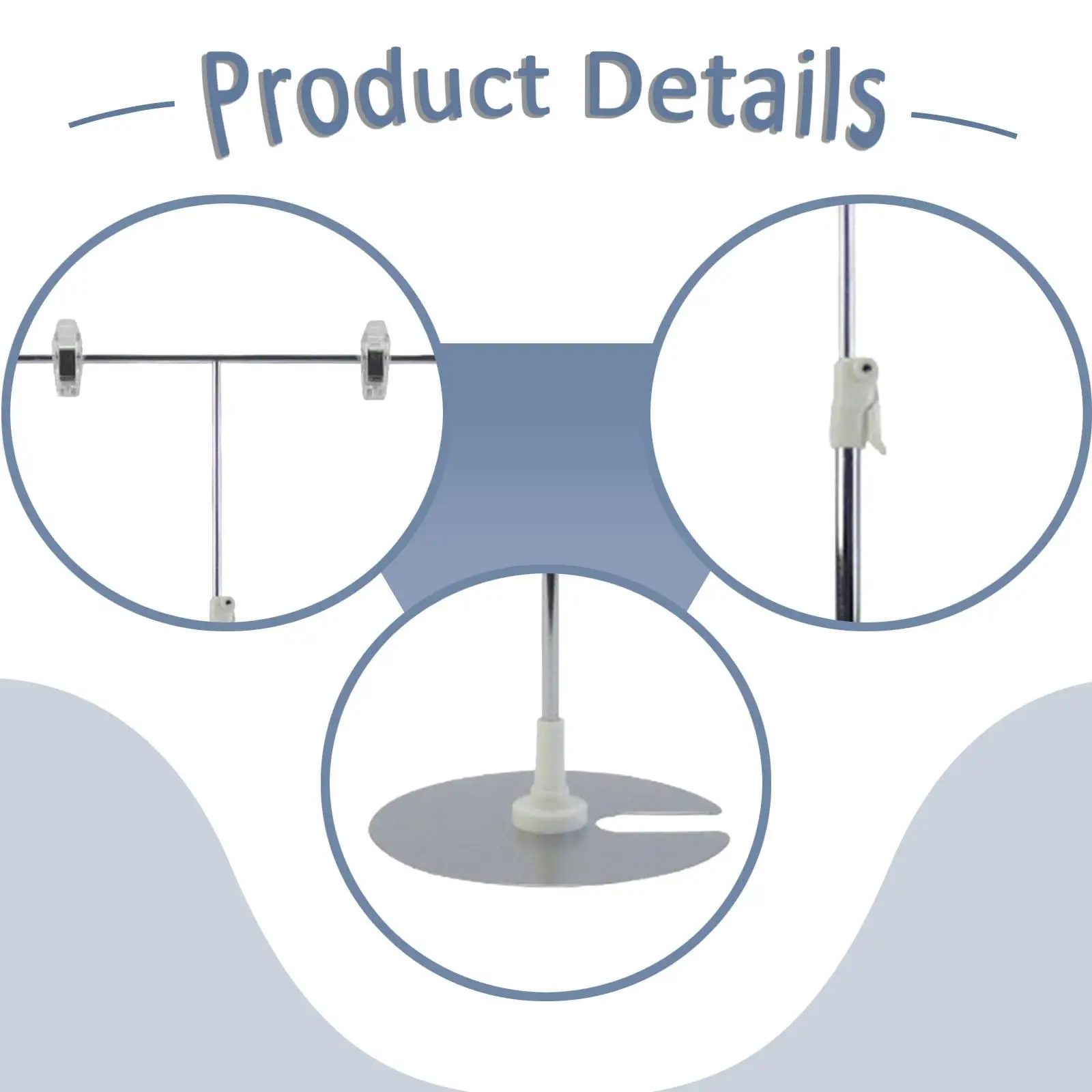 2 Pieces Poster Stand Store Counter Display for Restaurant Office Store