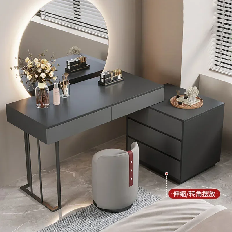 Armario de almacenamiento móvil para mujer, mesa de noche, organizador de escritorio, tocador, muebles de dormitorio, Schminktisch