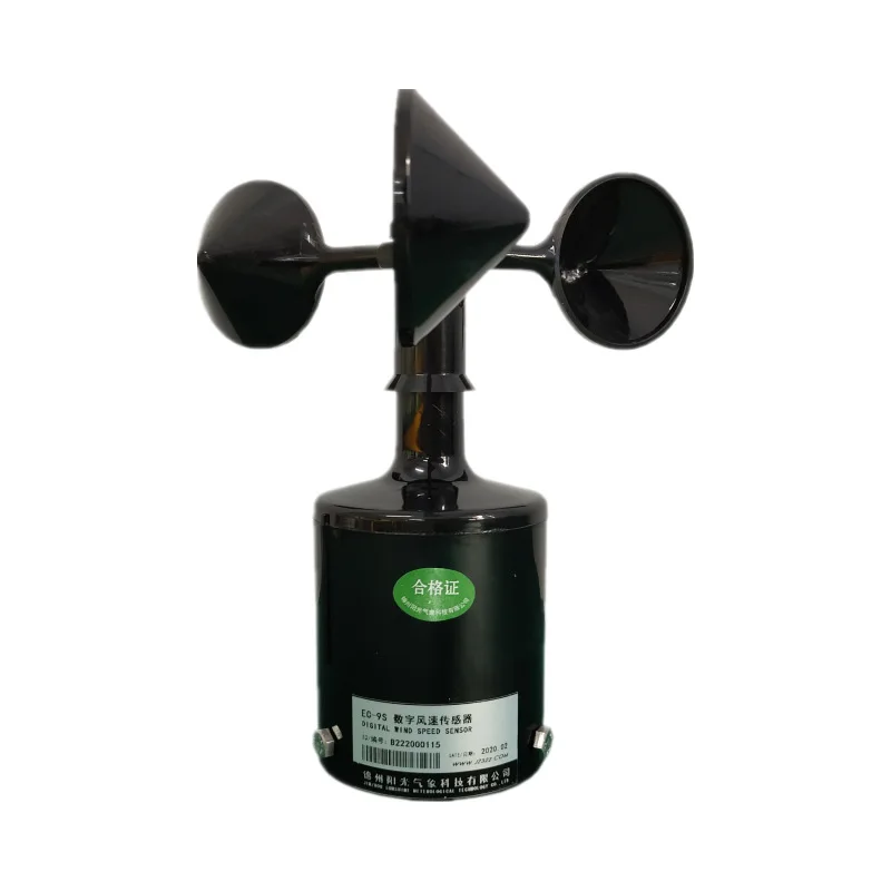 

Three-cup wind speed sensor, indoor and outdoor wind speed transmitter