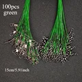 Green-100pcs-15cm