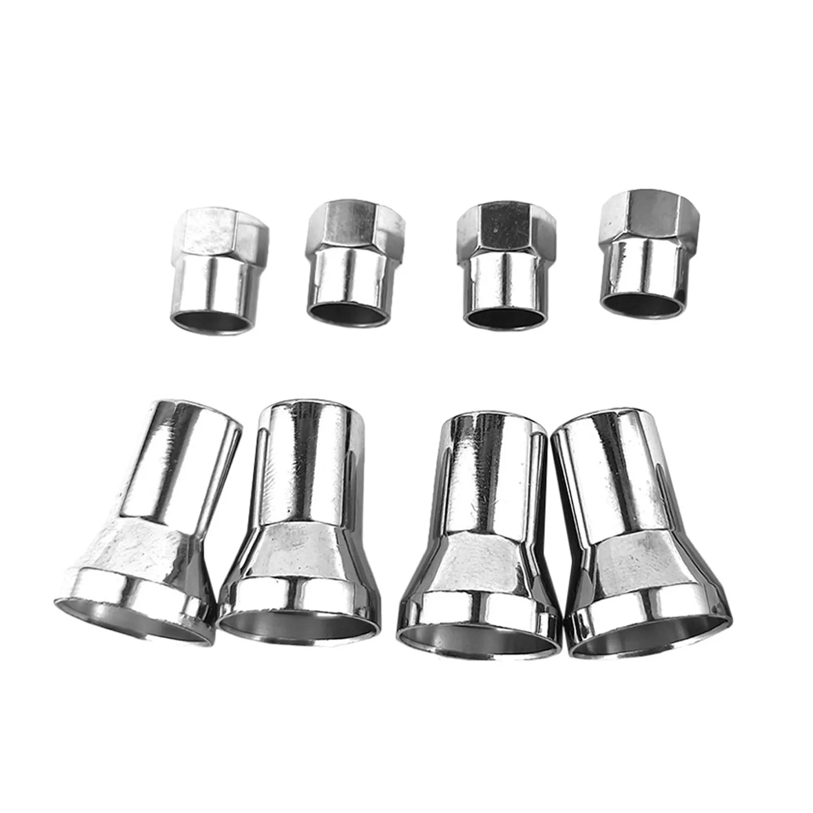 

4Sets Premium Aluminum Tpms Tire Valve Stem Cap Kit with Sleeve Covers for American Cars Trucks Heat Cold Resistant Seal