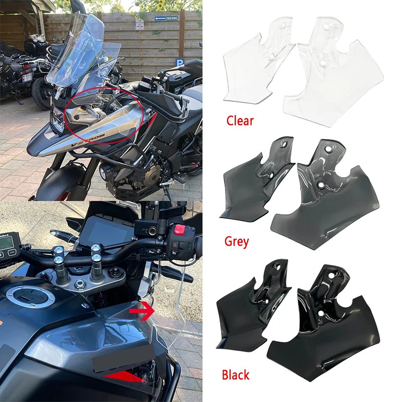 Becquet latéral de moto pour SUZUKI DL1050 v-strom DL 1050 VSTROM, déflecteurs bilatéraux, accessoires V STROM 1050, pare-brise latéral
