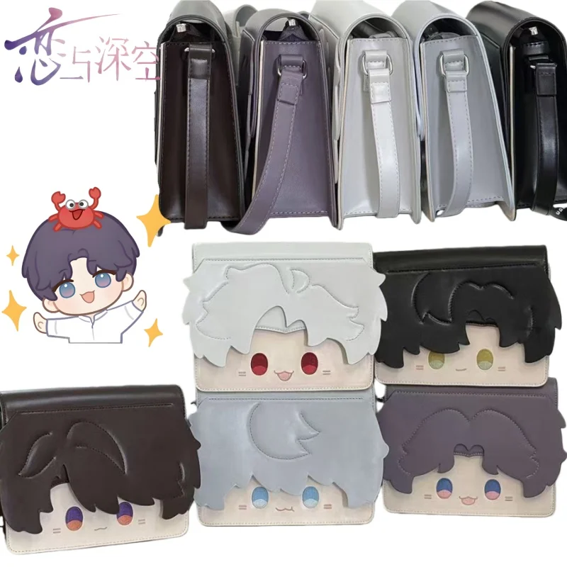 

Новая сумка через плечо с откидной крышкой Love and Deepspace, сумка через плечо с рисунком Rafayel, товары в стиле аниме, праздничный подарок, повседневная мода