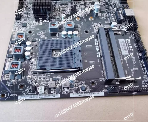 AM4 A320 Motherboard High-end A320TM-ITX AMD Ruilong R5 5500 M.2 PCIE 3.0 Dual HD -MI supports Win11 mini-computer view 5