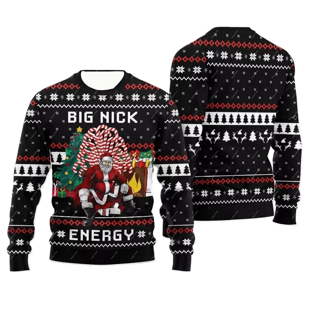 Fashion Beer Ugly Christmas Sweater for Women Clothes Hip Hop Bar Party Men Sweatshirts Casual Male Pullovers Beers Tracksuit