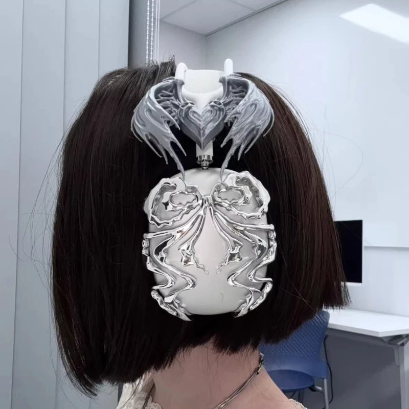 

НОВЫЙ Чехол-бант для наушников Airpods Max, оригинальный дизайн из смолы, декоративный чехол для наушников, крутые аксессуары для гарнитуры, подарки в стиле Y2K