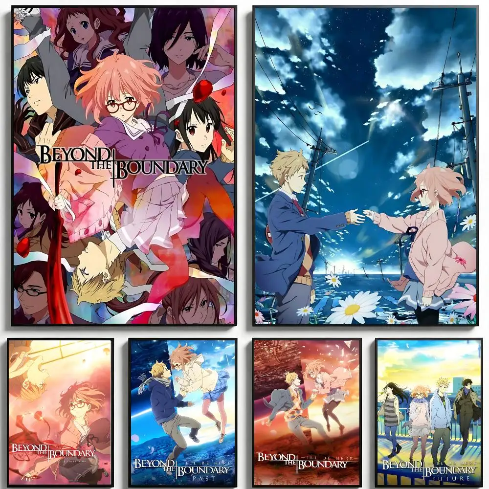 Anime Beyond the Boundary Poster Poster HD Printing Fresh Elegant Style Wall Art Home Decor For Living Room Bedroom Gift