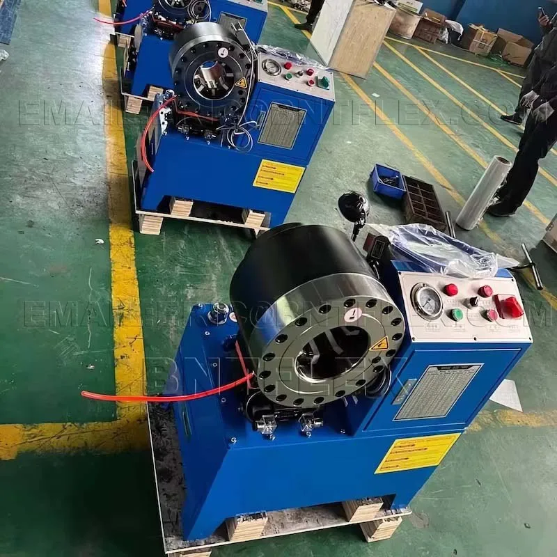 Customized Hot Sale in Europe Automatic P32 Hydraulic Hose Crimping Machine 2 Inches Hose Pressing Machine for Construction