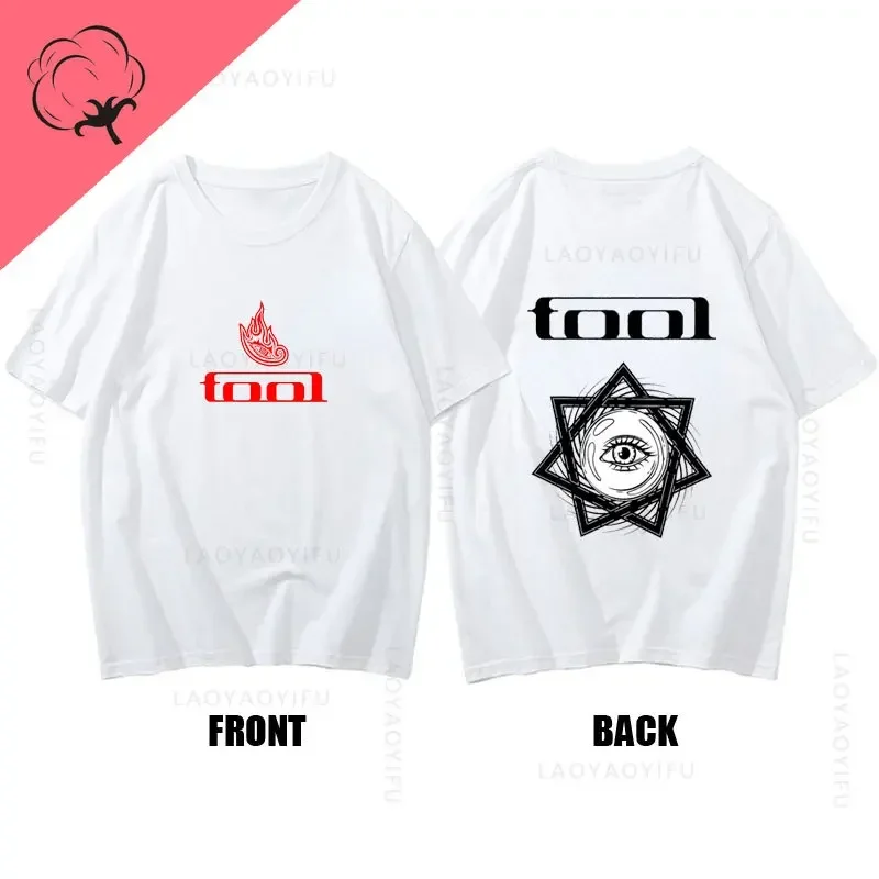

Hot Sale New Toolband 100%CottonT Shirts Streetwear Hip-hop O-neck Men Women Clothing GYM Tees Retro Short-Sleeve Rock Band Tops
