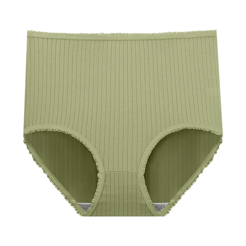 Unterwäsche Damen Plus Size Höschen Einfarbige Slips Nahtlose hohe Taille Bauchheben Dessous Bequeme Unterhose
