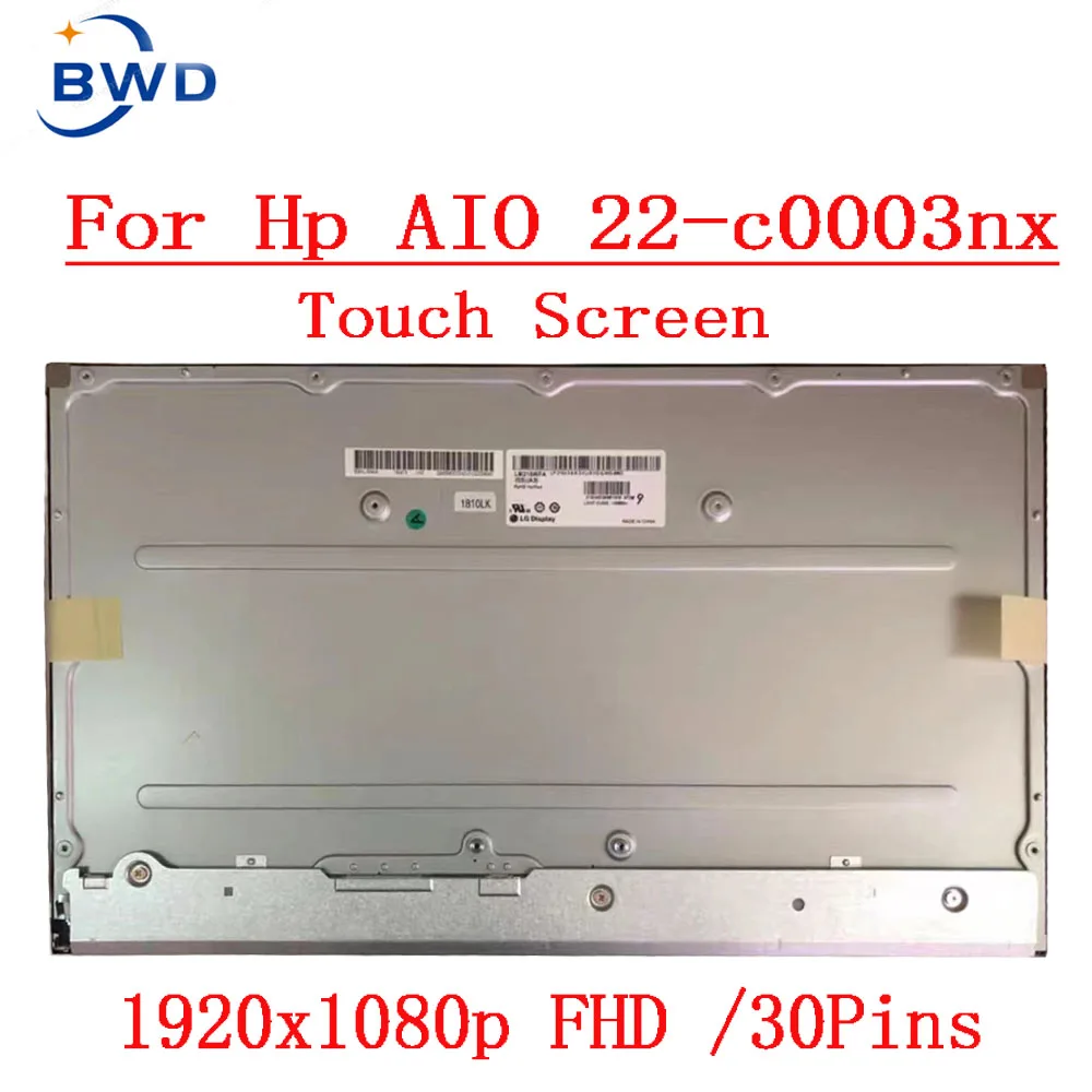 21.5Inch FHD 1920X1080P  For Hp AIo 22-c0003nx Touchscreen Desktop Compatible LCD Touch Screen Assembly Replacement