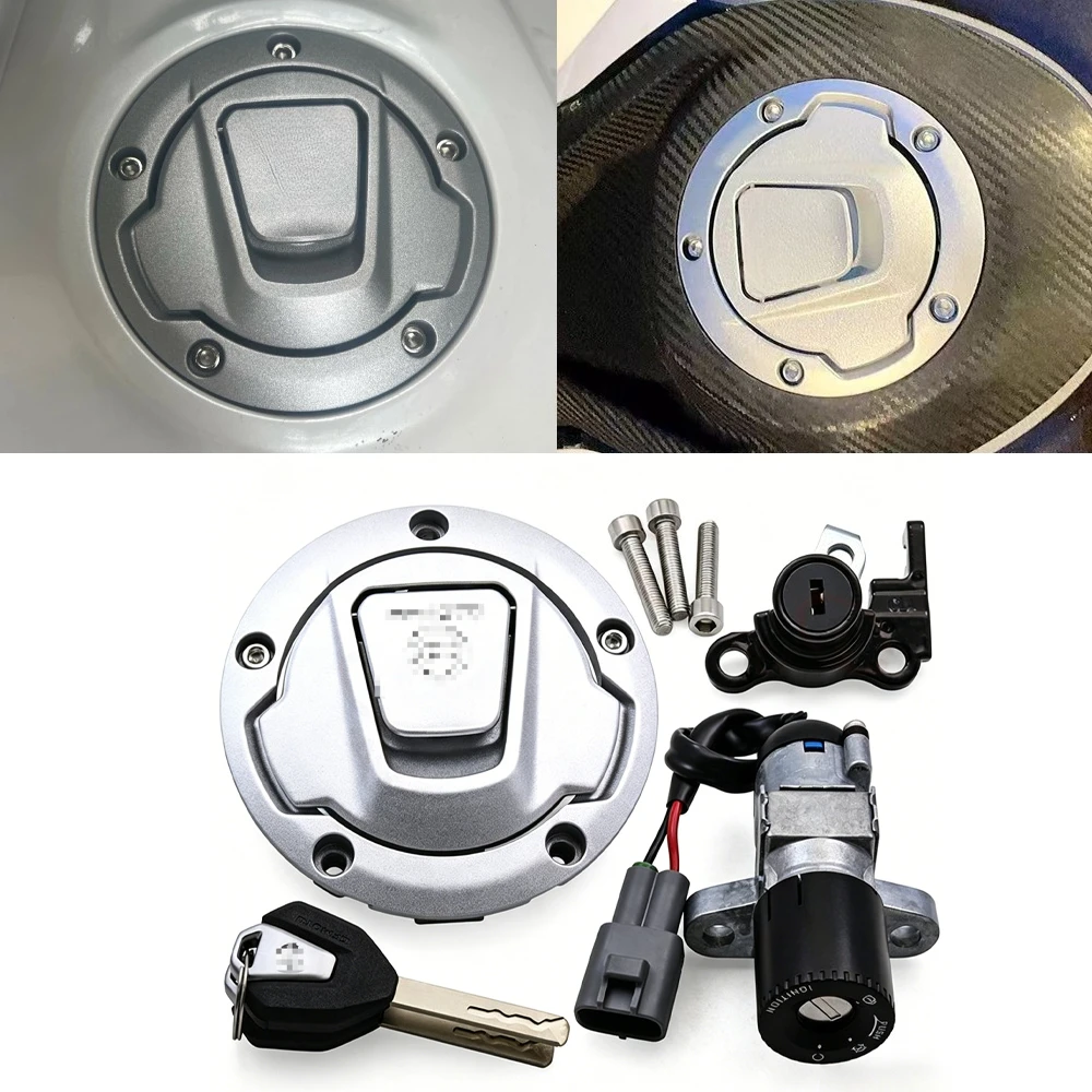 

For CFMOTO CF MOTO 250 SR 250SR 250NK 2022 2023 2024 Motorcycle Ignition Switch Lock Gas Fuel Petrol Tank Cap Cover Seat Lock