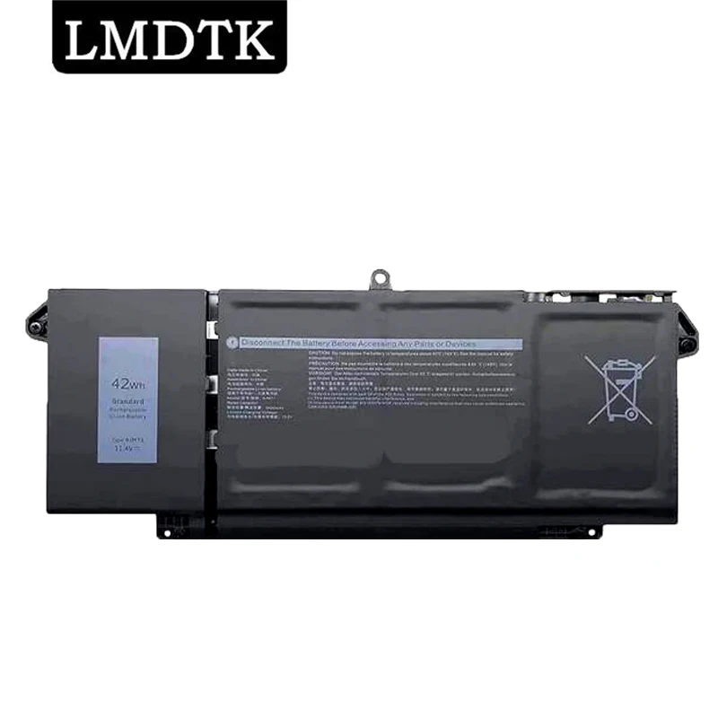 

LMDTK New 9JM71 11.4V 42WH Laptop Battery for Dell Latitude 5320 7520 7320 7420 P134G