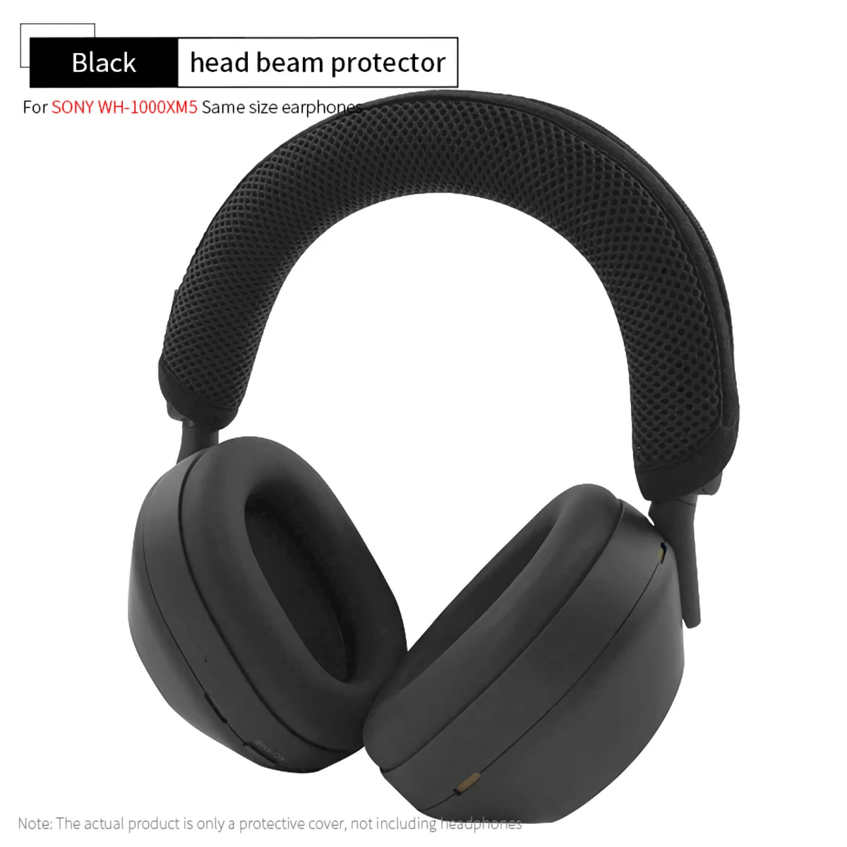 Funda protectora para auriculares Sony WH-1000XM5, Protector de cabeza, almohadillas de cubierta de haz, piezas de reparación de cojín para