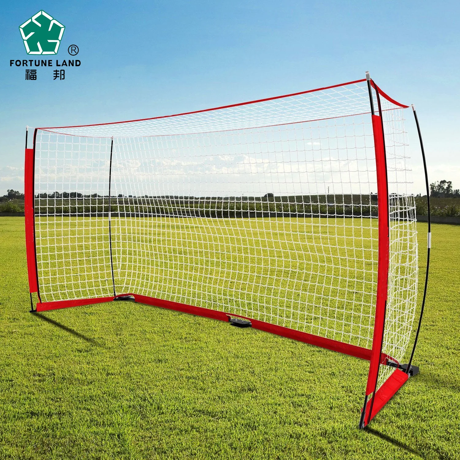 1 rete da calcio, porta da calcio portatile 12 x 6 piedi, robusta e resistente, con borsa per il trasporto, ideale per bambini e adulti 2025