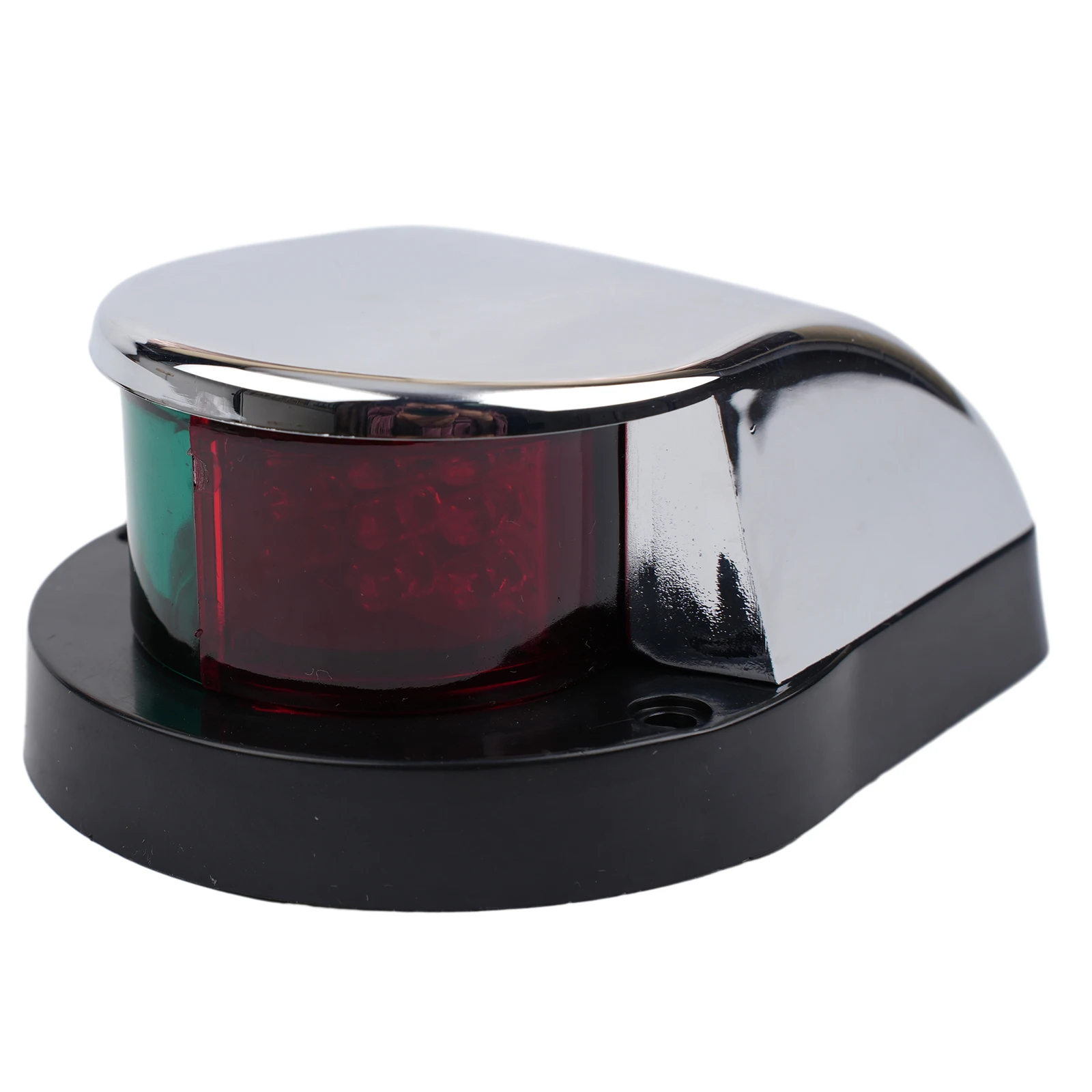 1pc 12 LED Dual Color Ship Signal Light DC 12V Boat Light LED Marine Yacht Navigation Lights Red Green Ship Running Lamps