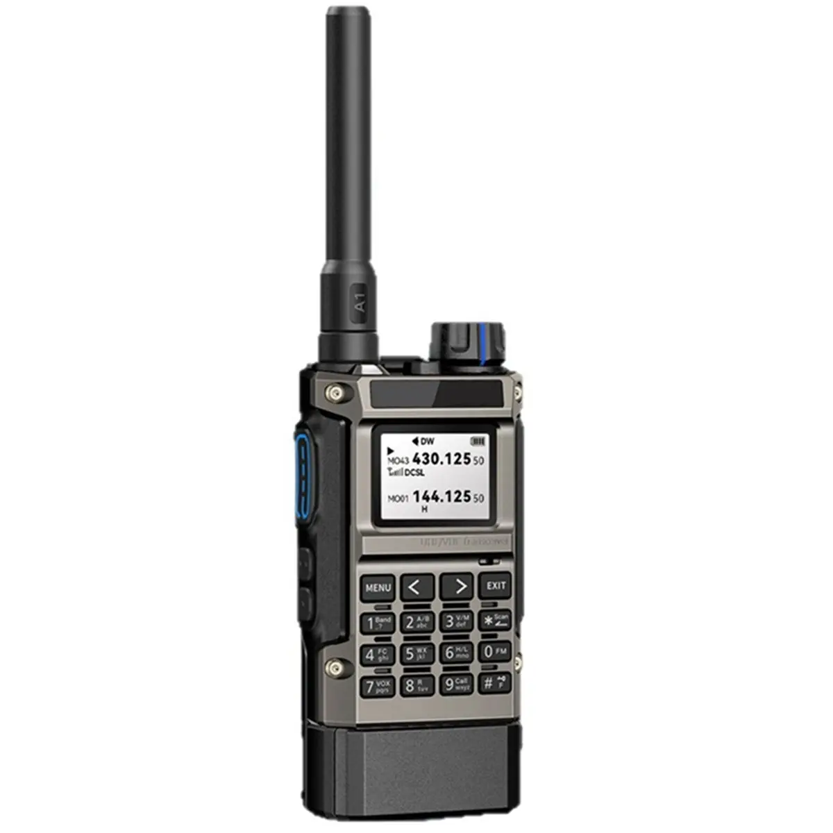A72U UV-K1(8) Air Band Walkie Talkie 50-600MHz Full Band Receiver UHF VHF Ham Radio Wireless Frequency Copy Type-C Charging