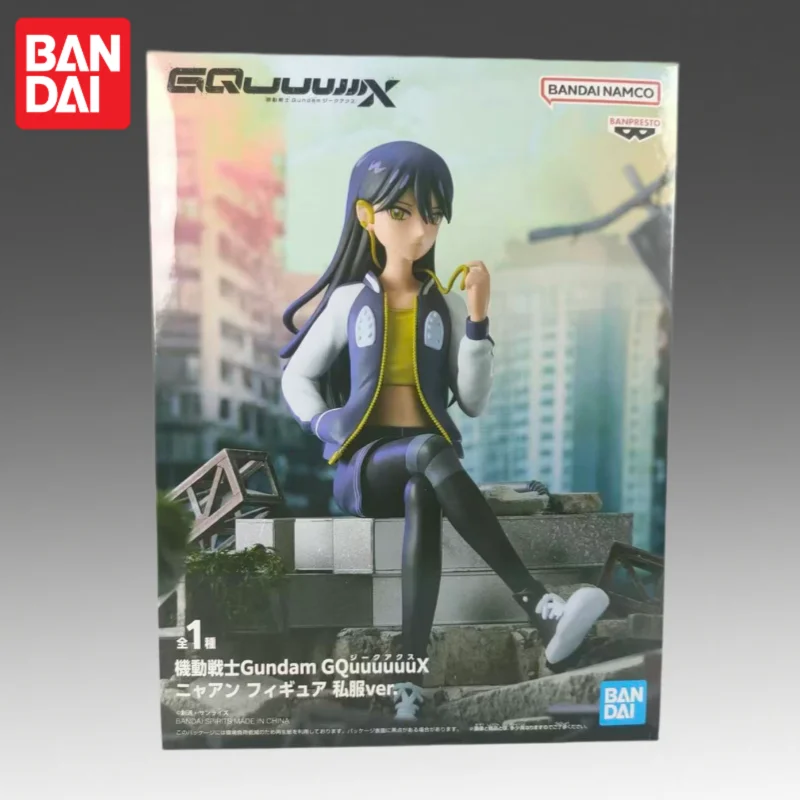 

В наличии: Оригинальная фигурка Bandai Banpresto Gundam Nyaan, новая, в коробке, модель аниме-персонажа, игрушка, коллекционная модель.