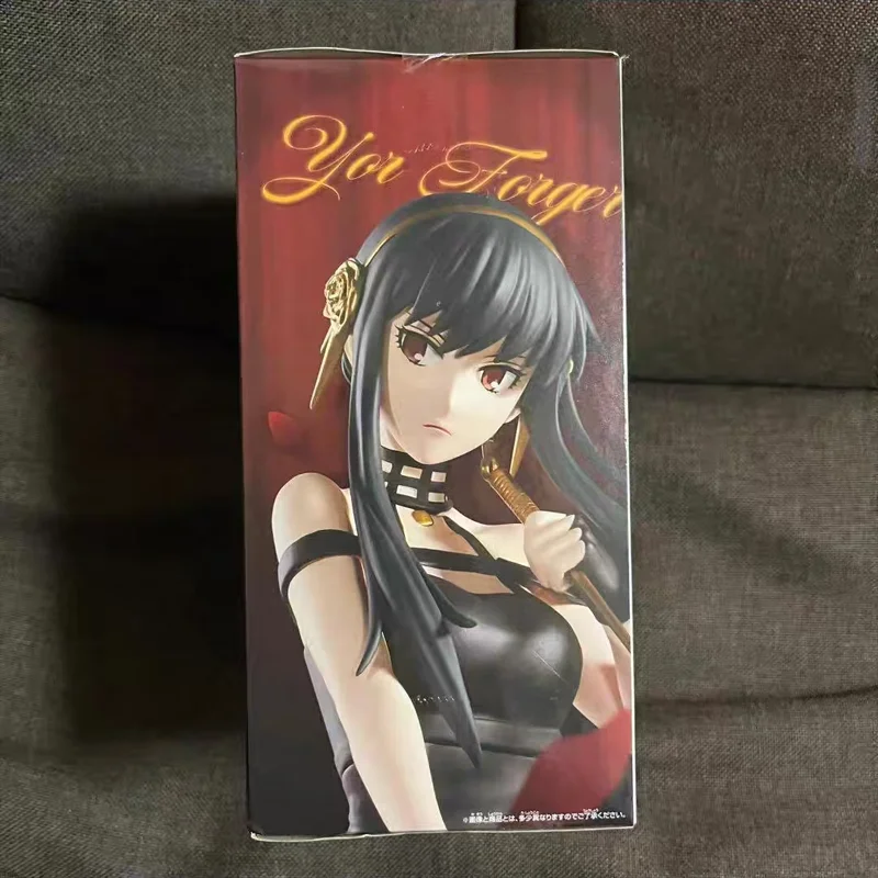 

[Original Genuine] Bandai Banpresto Anime Spy Family DXF Rose Flower Yor Forger In Stock Figure Model Collector Figurine Toys