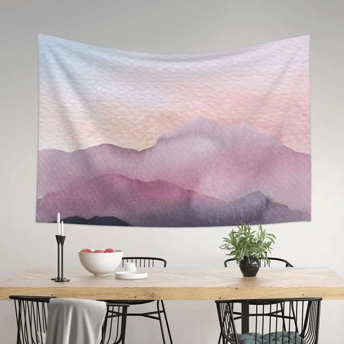 

Purple Mountains Tapestry Aesthetic Room Decor Korean Decoration For Bedroom Room Aesthetic Decor For Bedroom Tapestry