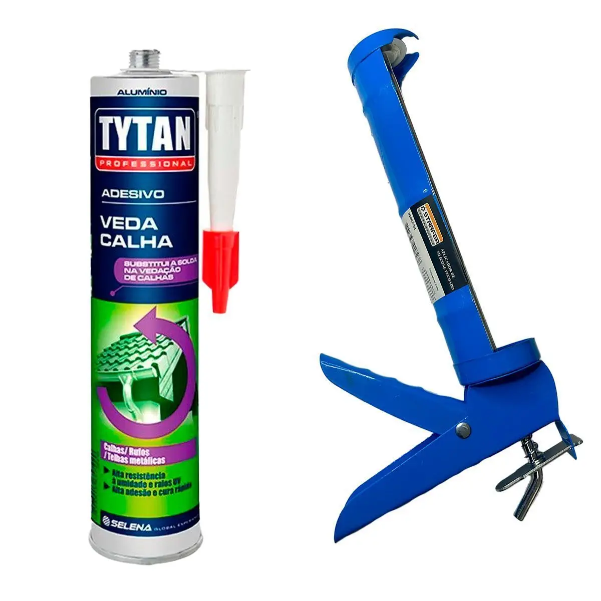 Tytan Veda Aluminum-Gutter 280g Adhesive and Applicator