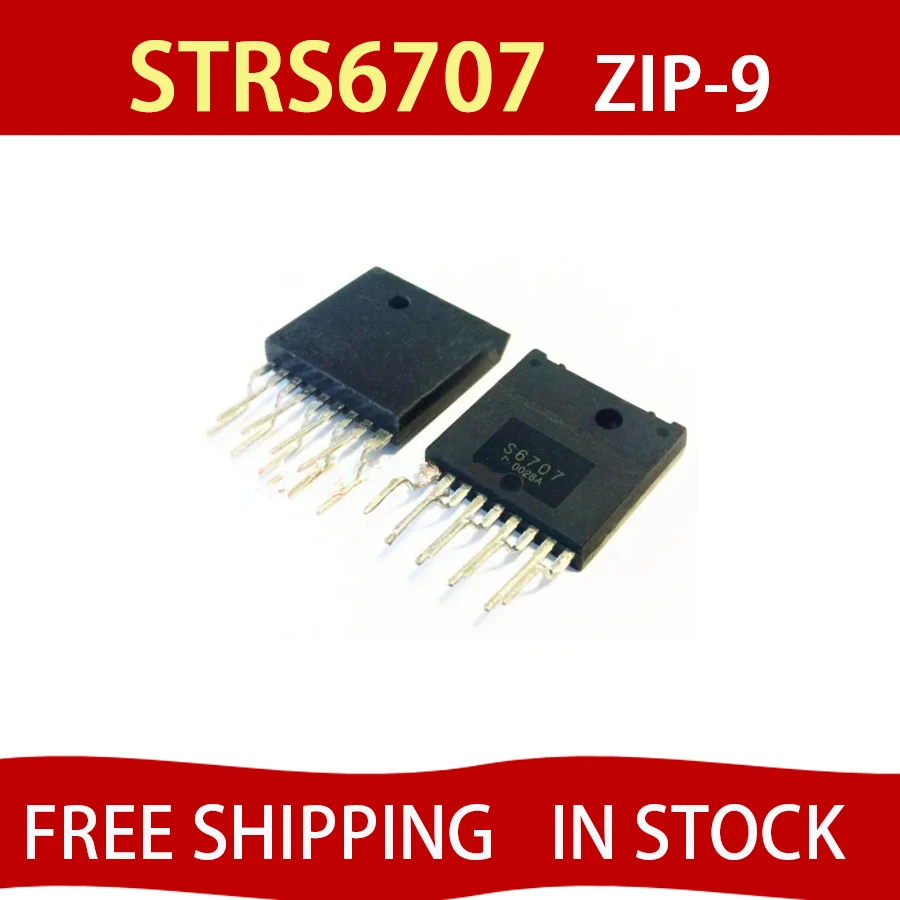 5PCS STRS6707 ZIP-9 S6707 ZIP STR-S6707 in stock