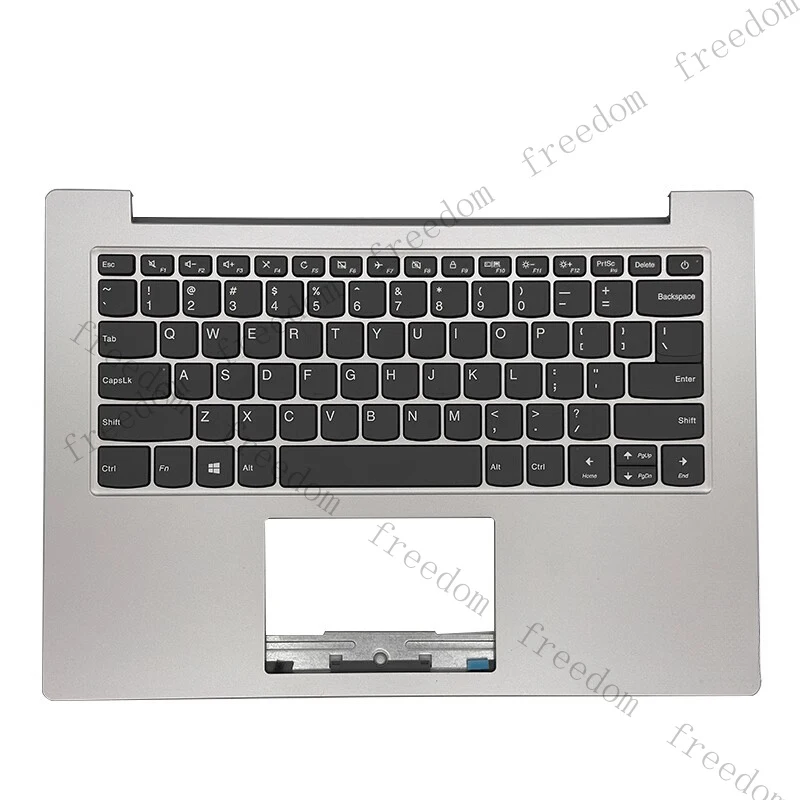 HJY Palmrest Silver with Keyboard US for LENOVO IdeaPad 1-14ADA05 Slim 1-14AST-05
