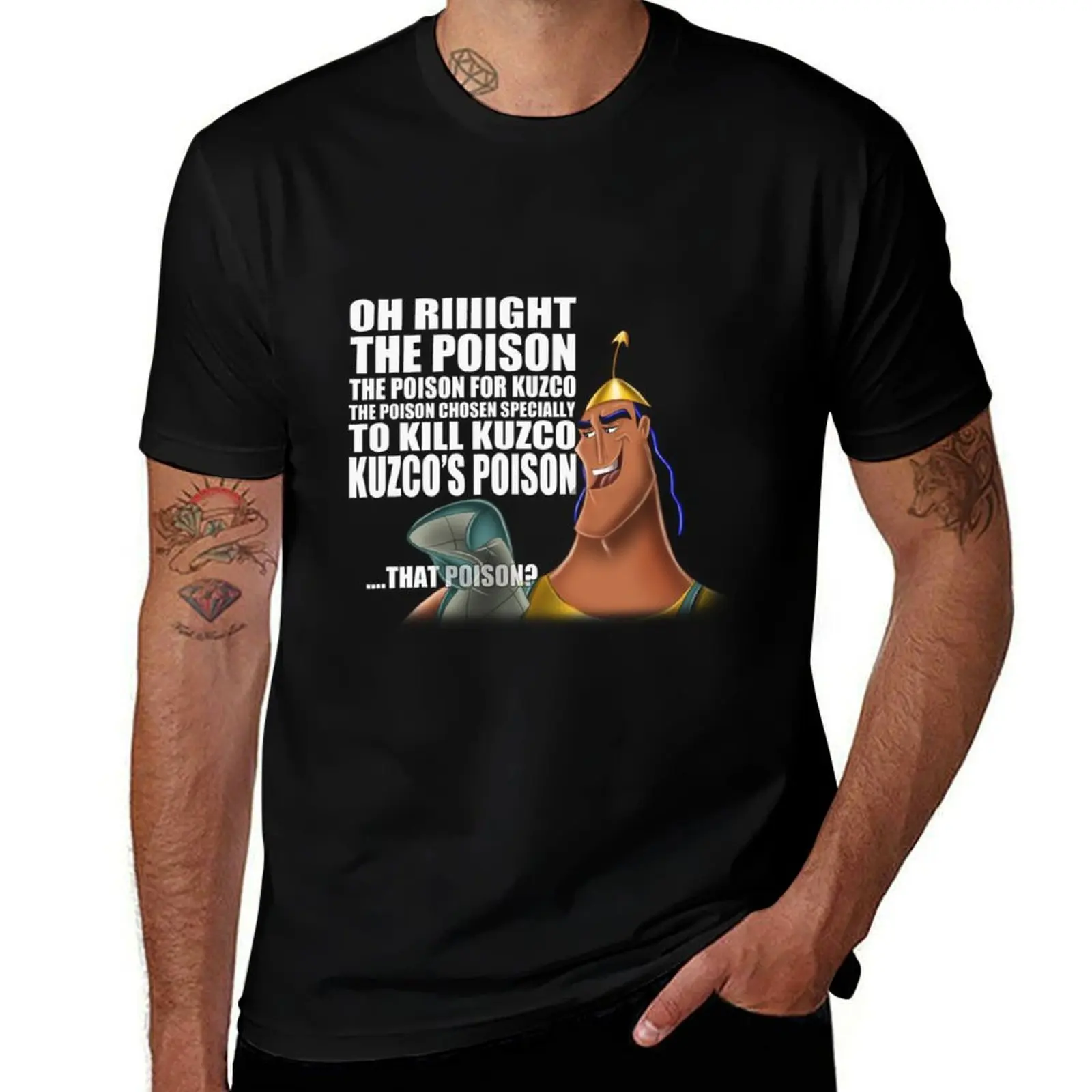 

The Poison T-Shirt vintage clothes sublime anime stuff t shirts for men cotton