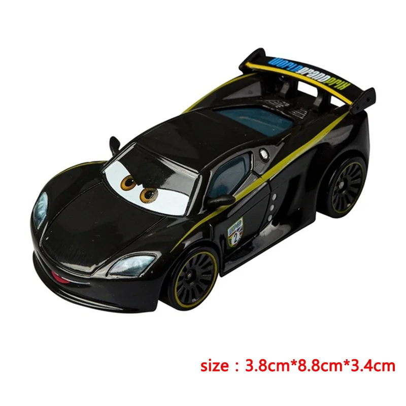 Disney Pixar Cars 2 3 Lightning Mcqueen Toys Rocket Mcqueen Hamilton Fabulous Hudson Model Car Boys Gift Diecast Vehicles Models