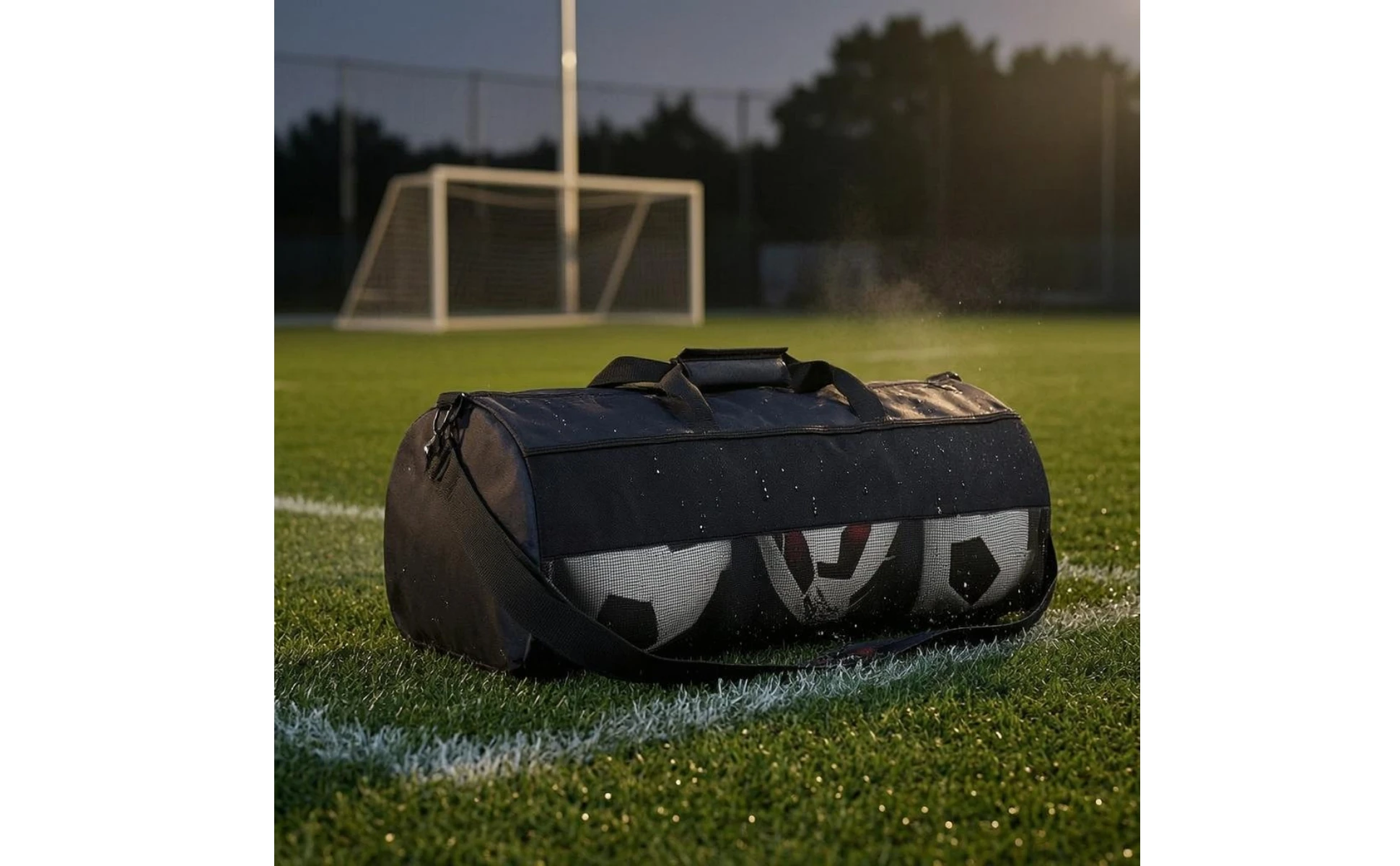 Soccer Ball Bag Metal Hardware Athletic Storage Carry Sack