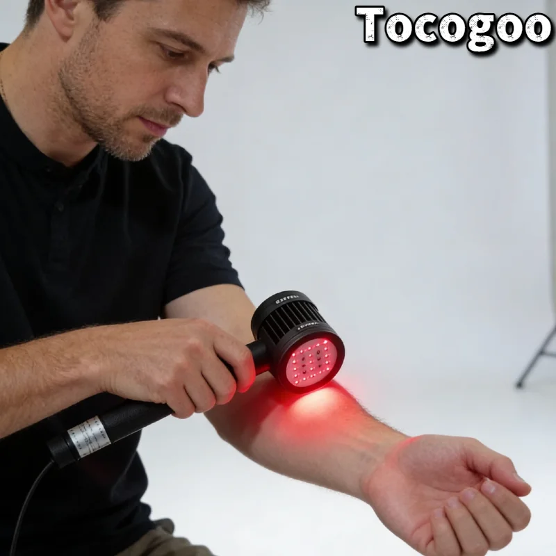 

Медицинский лазерный терапевтический аппарат 650 нм 808 нм, с двумя насадками для облегчения хронической боли, остеоартроза, замороженного плеча