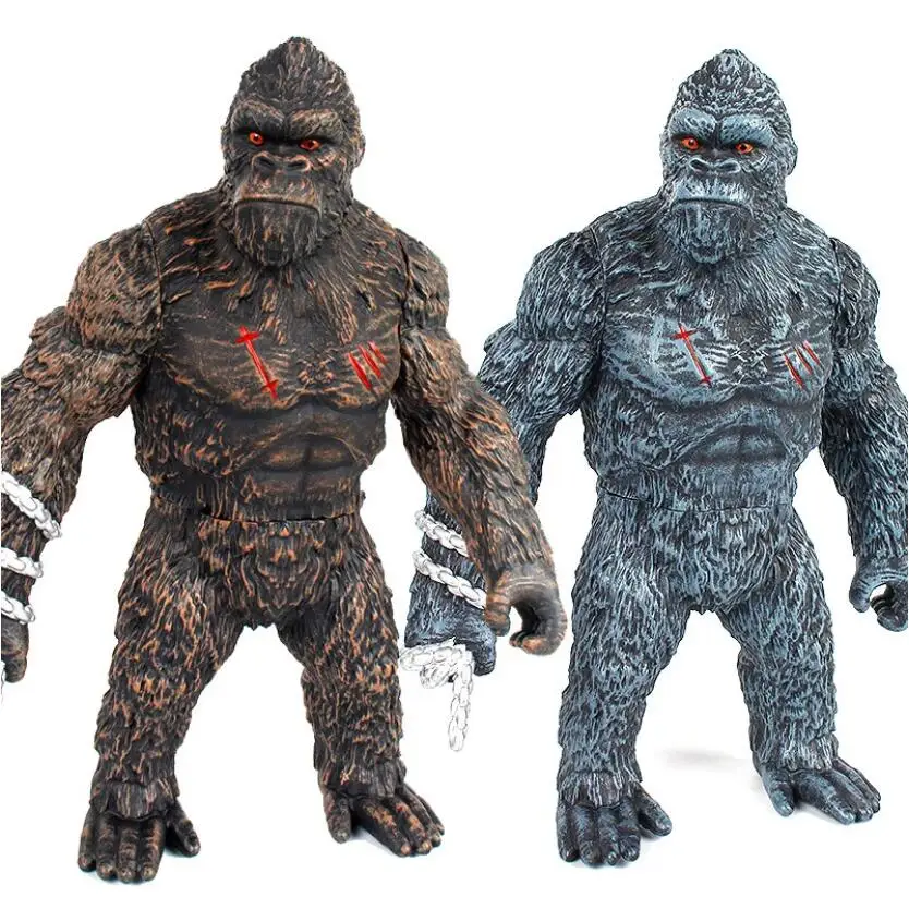 

28cm King Kong vs ゴジラ War action figure toys Christmas gift no box