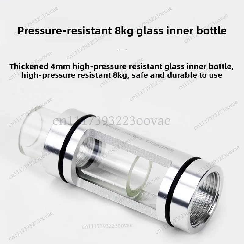AC Compressor Oil Filter Analyzer Tool Refrigeration Oil Purity Tester Purifier Kit, Replacement Parts