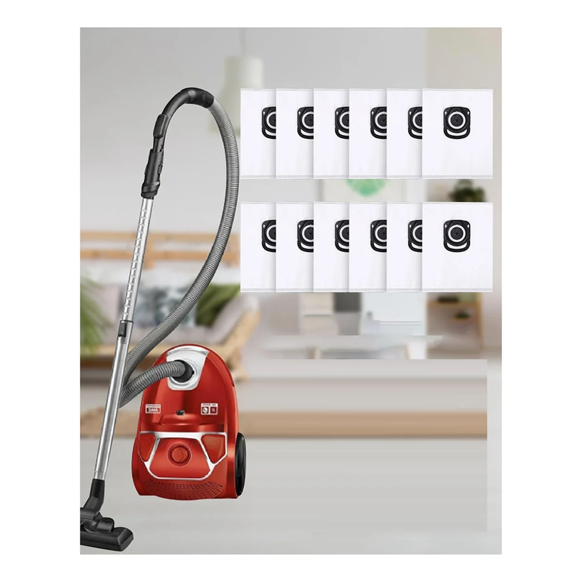 ถุงเครื่องดูดฝุ่นเพื่อสุขอนามัยของ Rowenta + ZR200720 ZR200520เหมาะสำหรับการใช้พลังงานขนาดกะทัดรัดมีพลังงาน X-trem และแรงเงียบ