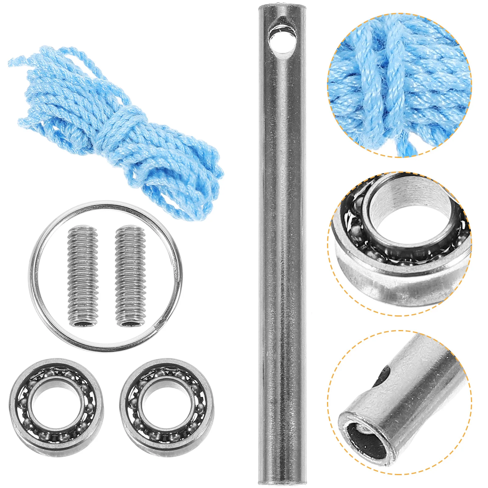 1 Set Yo-Yo Lagertrekker As Touw Gereedschapsset Metalen Demontage Reparatieset Voor Competitieve Spelers Yoyo Benodigdheden Lager verwijderen