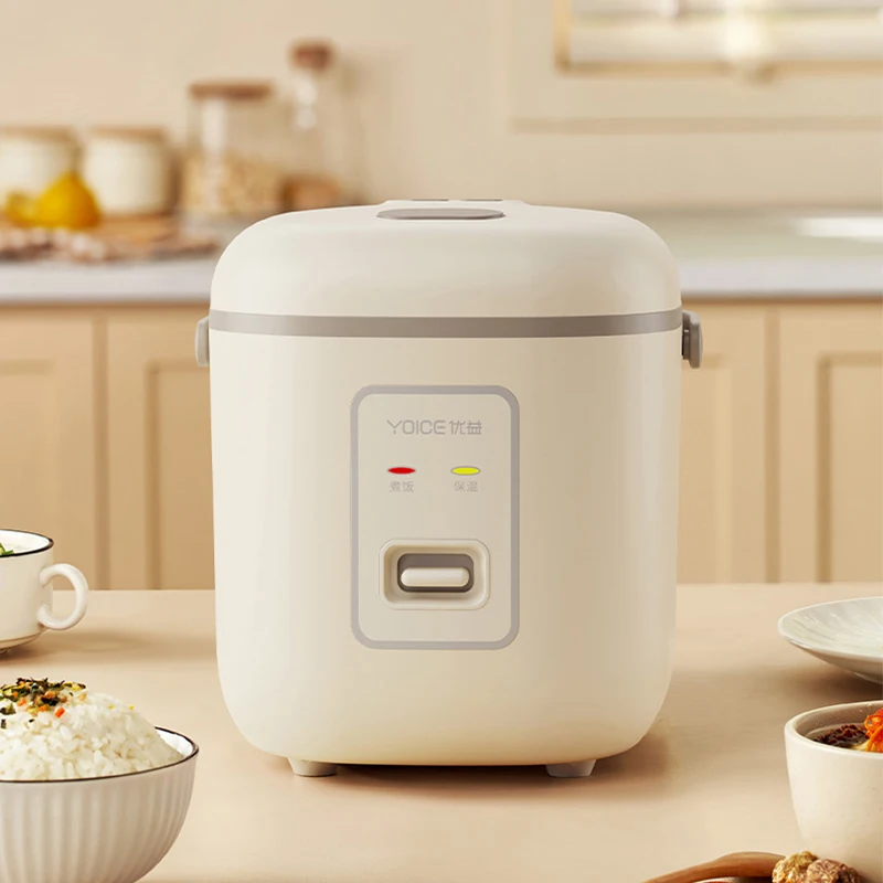 

1.2L Electric Rice Cooker Portable MultiCooker Household Rice Pot Non-Stick Multifunctional Cooking Machine for Kitchen and Home