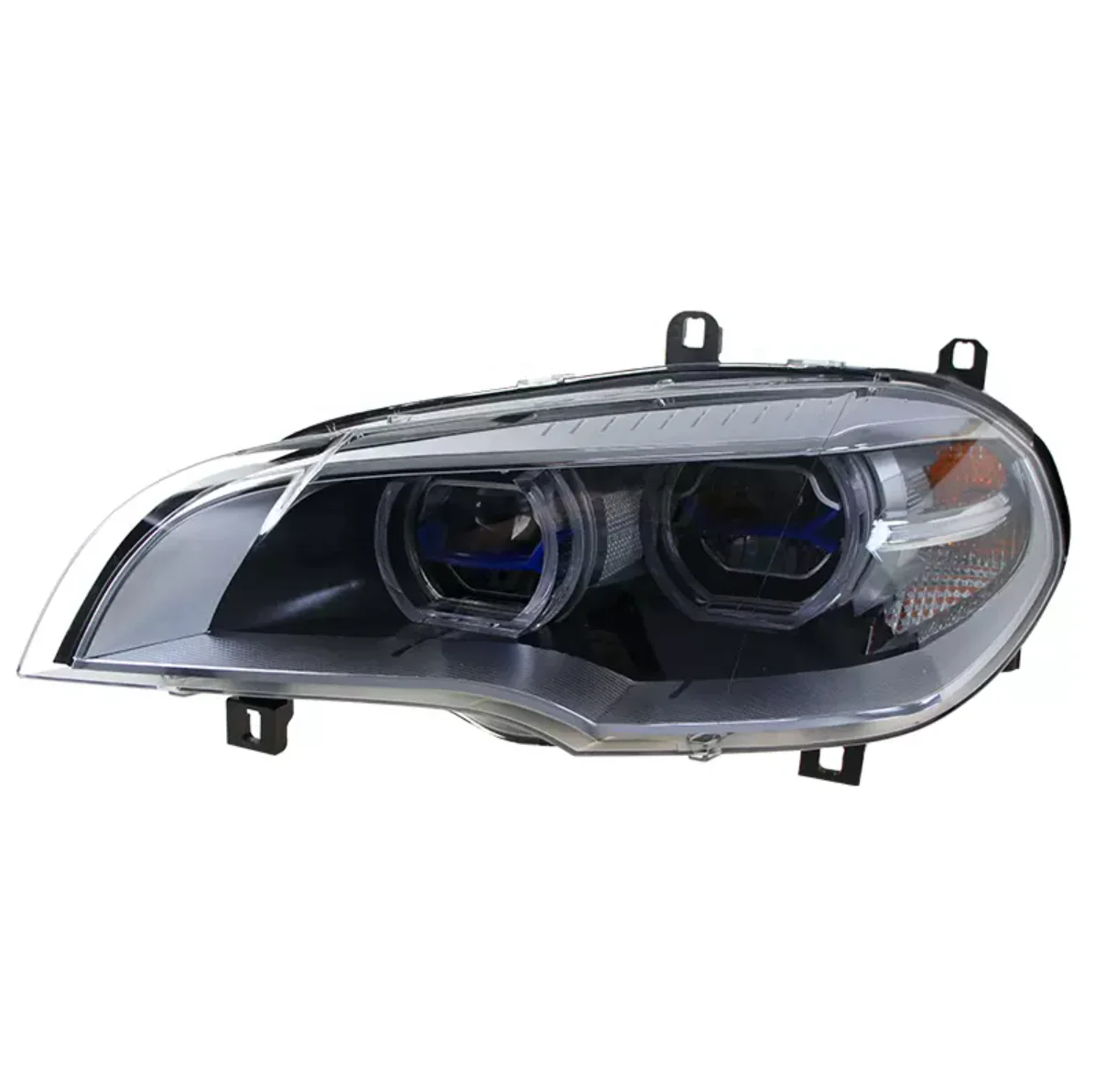 Upgrade Lampu Depan SXLL X5 E70 2007-2013, Lampu LED Laser Style Pengganti DRL Lampu Siang Hari, Lampu Sorot Tinggi dan Rendah
