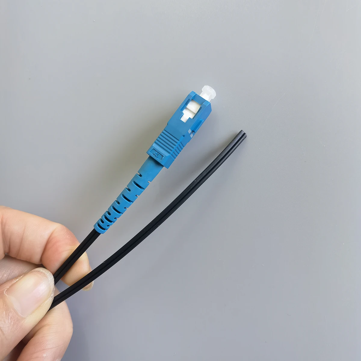 10pcs Fiber Drop Pigtail 1M SC/UPC Simplex Mode Indoor FTTH/ODF Network Optical Fiber Tail Cable High Quality