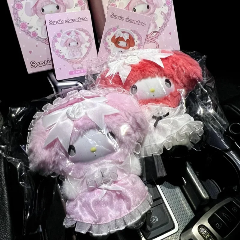 Hot Sanrio Family Vinyl Cute Blind Box Rose Garden Qimeng Bag Pendants Kuromi Kawaii Mystery Box Trendy Collectible Kids Gifts view 6
